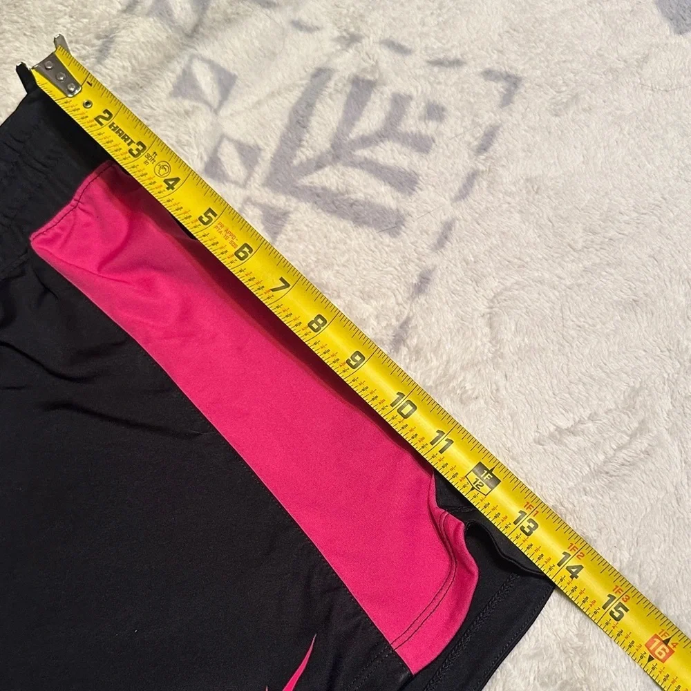 Nike Women's Athletic Shorts in Black and Pink